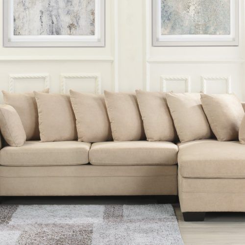 Small L Shaped Sectional Sofas In Beige (Photo 9 of 21)