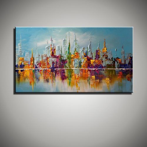 Modern Painting Canvas Wall Art (Photo 8 of 20)