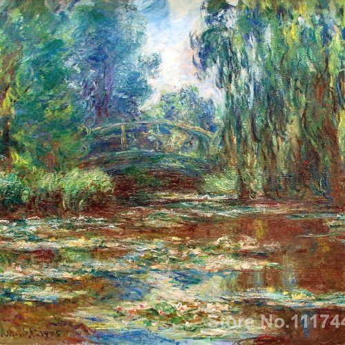 Monet Canvas Wall Art (Photo 13 of 15)