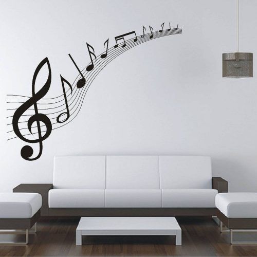 Music Note Art For Walls (Photo 4 of 25)
