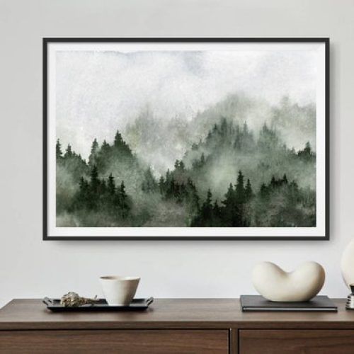 Pine Forest Wall Art (Photo 4 of 20)