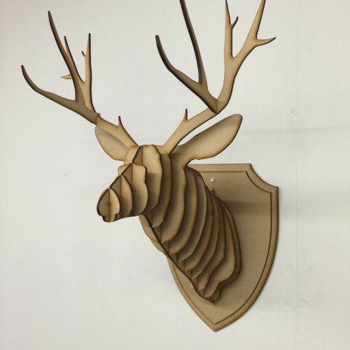 Stags Head Wall Art (Photo 8 of 25)