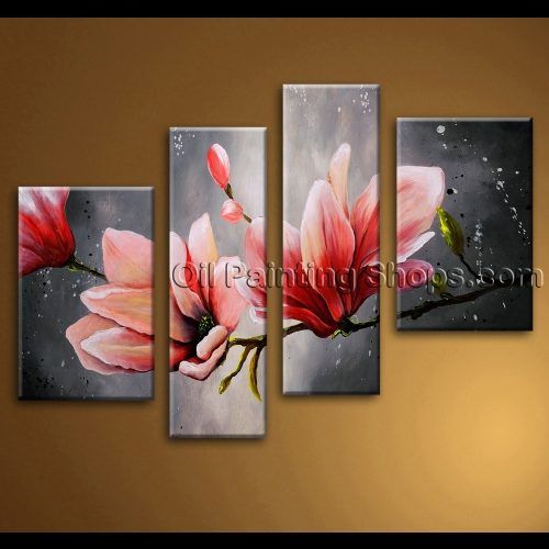 Abstract Floral Wall Art (Photo 2 of 20)