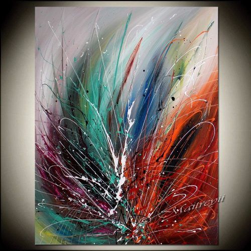 Modern Abstract Painting Wall Art (Photo 10 of 20)