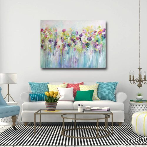 Abstract Floral Wall Art (Photo 5 of 20)