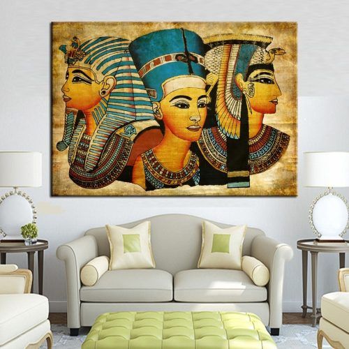 Egyptian Canvas Wall Art (Photo 6 of 15)