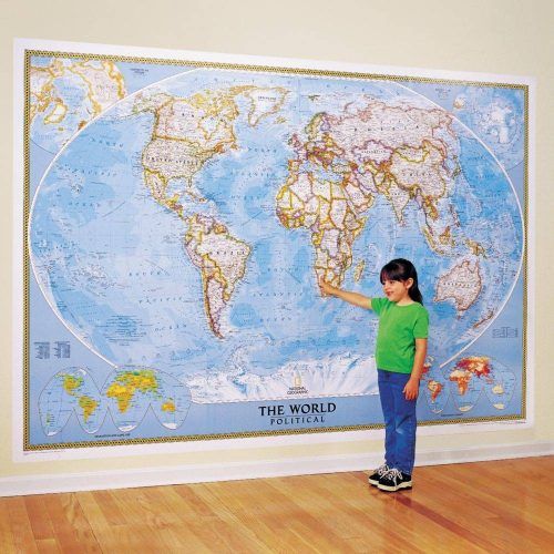 Large World Map Wall Art (Photo 13 of 20)
