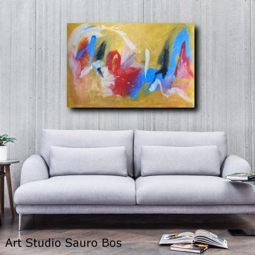 Large Canvas Painting Wall Art (Photo 16 of 20)