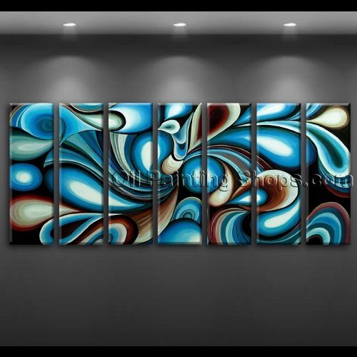 Large Abstract Canvas Wall Art (Photo 12 of 20)