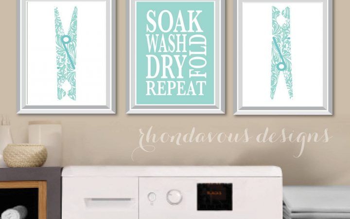  Best 30+ of Laundry Room Wall Art
