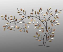 20 Best Collection of Metal Wall Art Branches