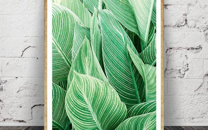 20 Collection of Large Green Wall Art