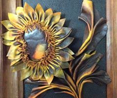 20 Best Collection of Sunflower Metal Framed Wall Art