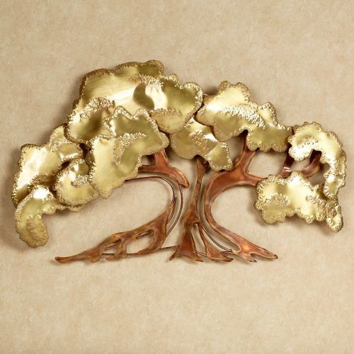 Leaves Metal Sculpture Wall Decor (Photo 13 of 20)