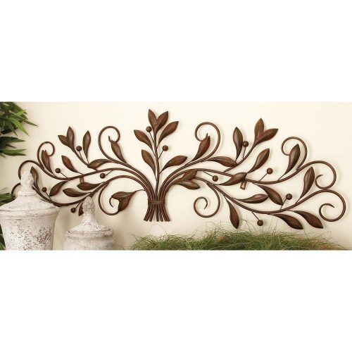 Leaves Metal Sculpture Wall Decor (Photo 10 of 20)