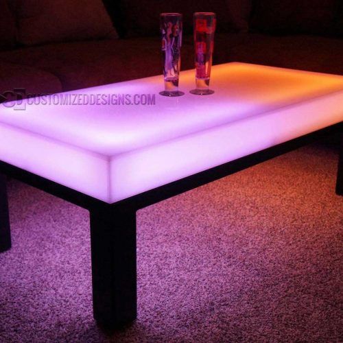 Led Coffee Tables With 4 Drawers (Photo 12 of 20)
