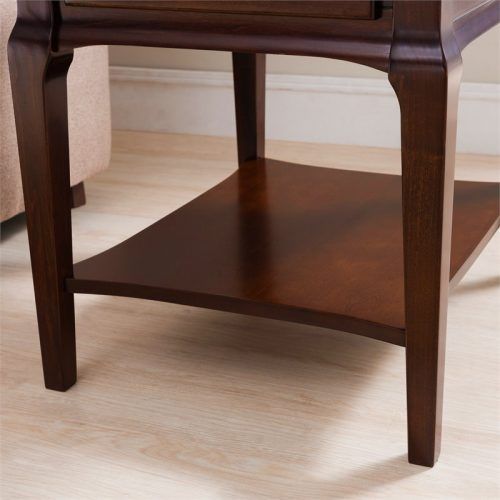 Heartwood Cherry Wood Console Tables (Photo 5 of 20)