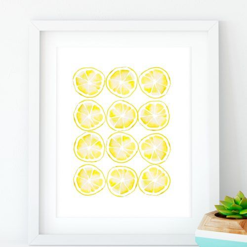 Lemon Wall Art (Photo 1 of 20)