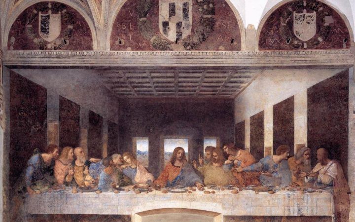 20 Best Ideas Blended Fabric Leonardo Davinci the Last Supper Wall Hangings