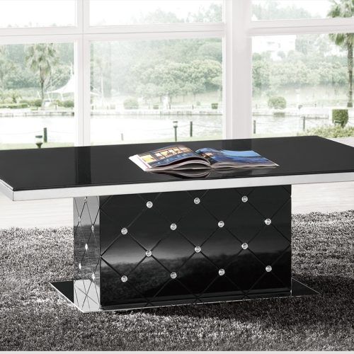 High Gloss Black Coffee Tables (Photo 3 of 20)
