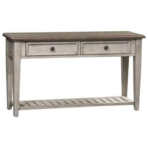 2-Drawer Oval Console Tables (Photo 11 of 20)