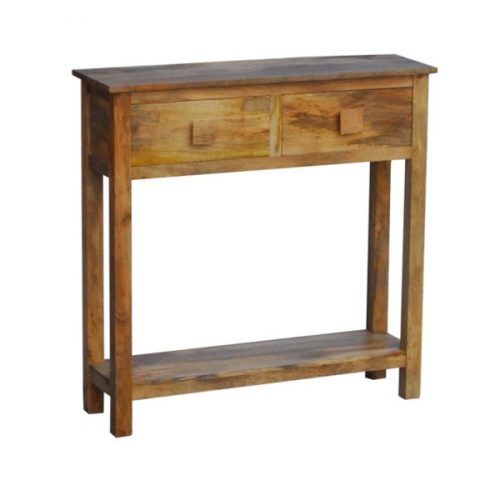 Natural Mango Wood Console Tables (Photo 6 of 20)