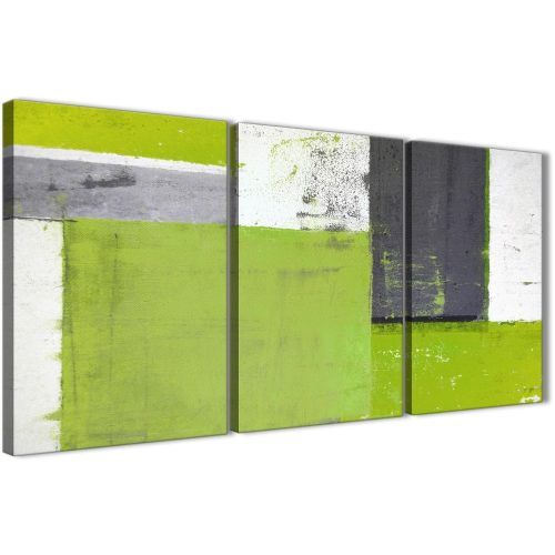 Lime Green Canvas Wall Art (Photo 10 of 15)