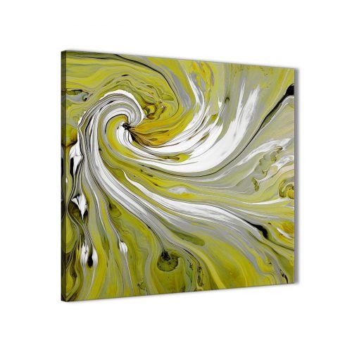 Lime Green Abstract Wall Art (Photo 16 of 20)