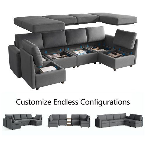 Sectional Sofa With Storage (Photo 9 of 20)