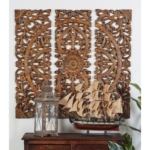 Wood Carved Wall Art (Photo 16 of 20)