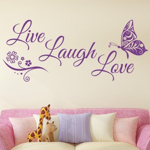 Live Laugh Love Wall Art (Photo 10 of 20)