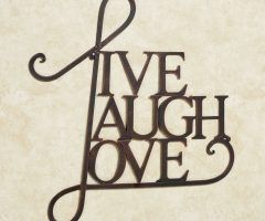 The 20 Best Collection of Live Laugh Love Metal Wall Art