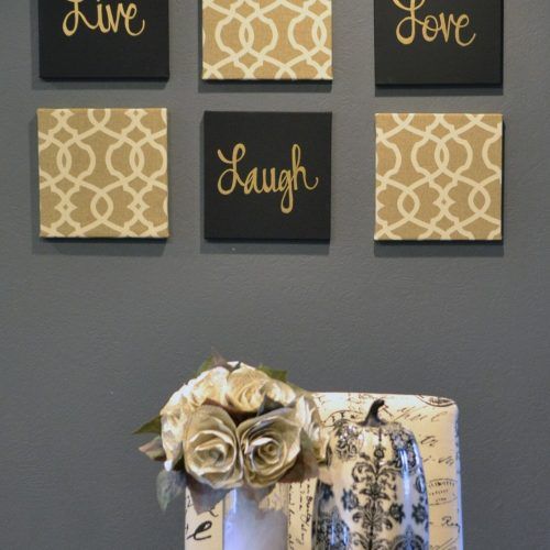 Live Laugh Love Canvas Wall Art (Photo 7 of 15)