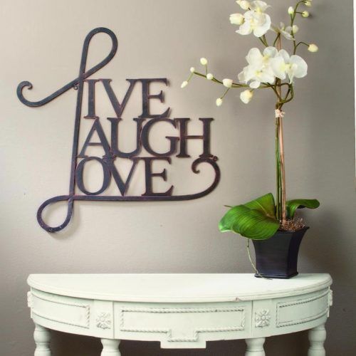 Live Laugh Love Wall Art (Photo 16 of 20)