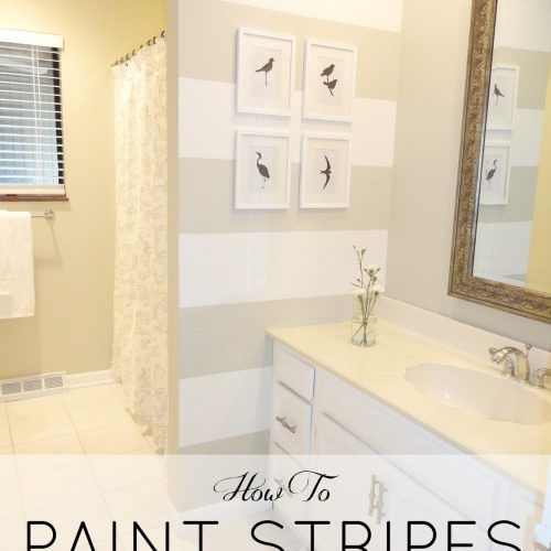 Horizontal Stripes Wall Accents (Photo 13 of 15)