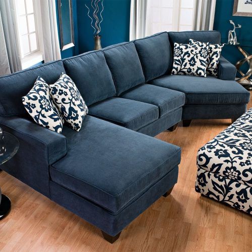 Chenille Sectional Sofas (Photo 16 of 20)