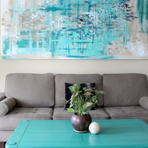 Large Abstract Canvas Wall Art (Photo 15 of 20)