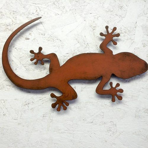 Gecko Metal Wall Art (Photo 11 of 20)