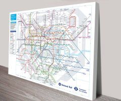 20 Ideas of London Tube Map Wall Art