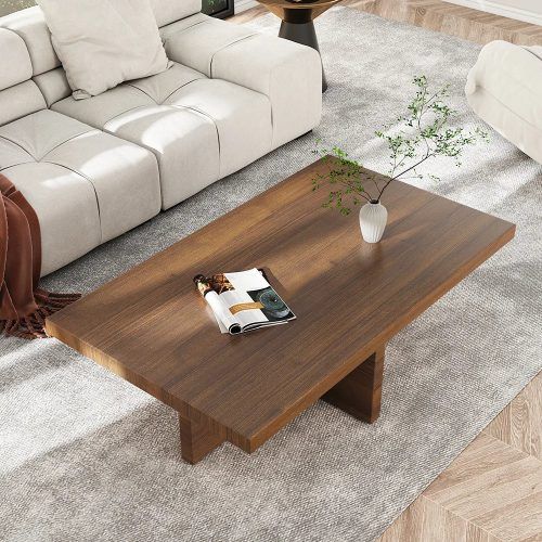 Natural Stained Wood Coffee Tables (Photo 9 of 20)