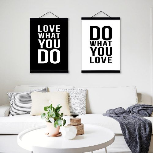 Canvas Wall Art Quotes (Photo 14 of 15)