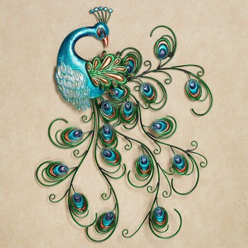 Peacock Wall Art (Photo 3 of 15)