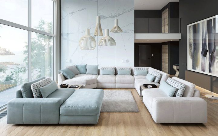 The 20 Best Collection of Microfiber Sectional Corner Sofas