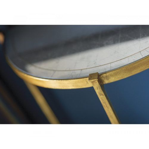 Glass And Gold Console Tables (Photo 13 of 20)