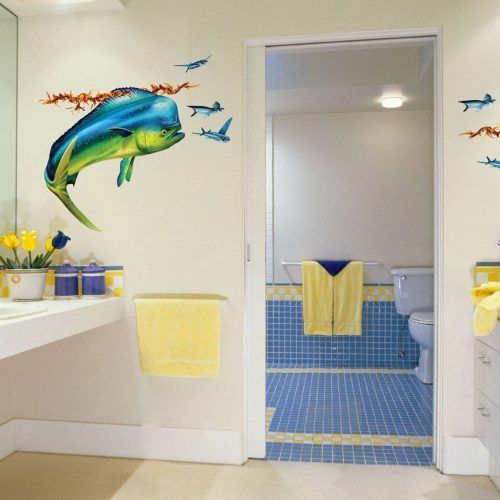Fish Decals For Bathroom (Photo 1 of 30)