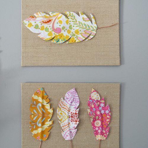 Diy Fabric Covered Wall Art (Photo 6 of 15)