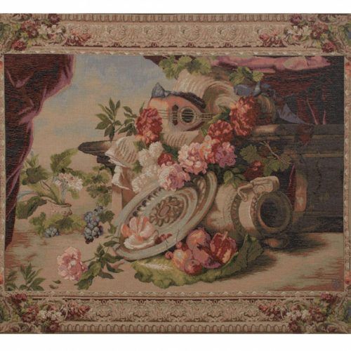 Blended Fabric Ethereal Days Chinoiserie Wall Hangings With Rod (Photo 17 of 20)