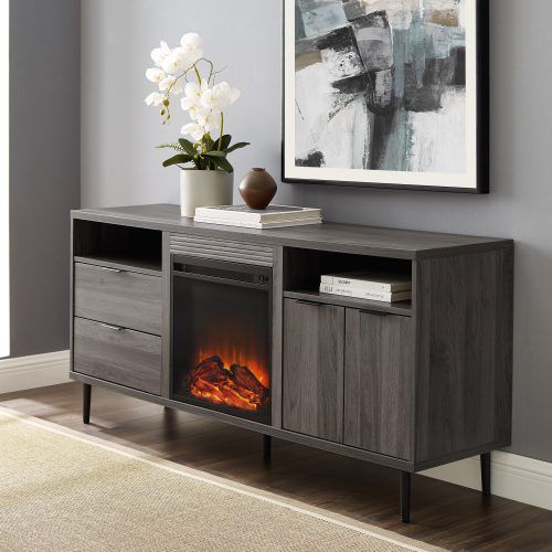 Modern Fireplace Tv Stands (Photo 2 of 20)