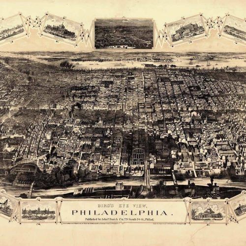 Philadelphia Map Wall Art (Photo 9 of 20)