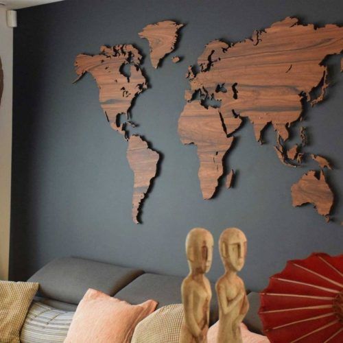 World Map For Wall Art (Photo 12 of 20)